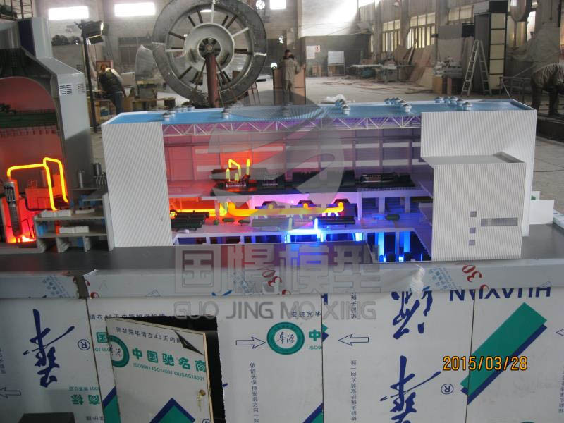 合阳县工业模型