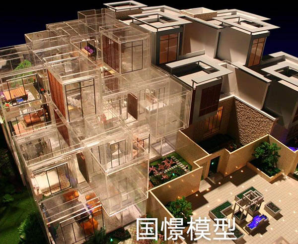 合阳县建筑模型