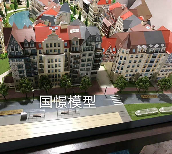 合阳县建筑模型