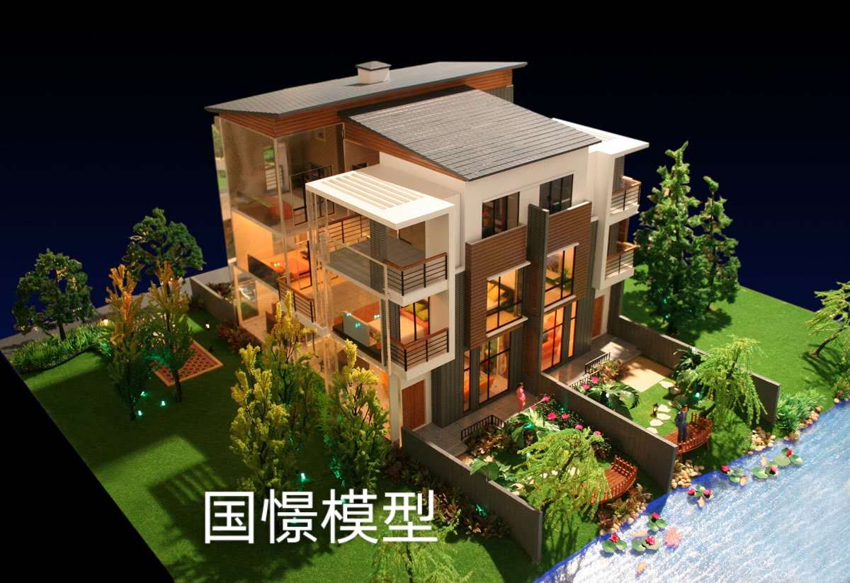 合阳县建筑模型