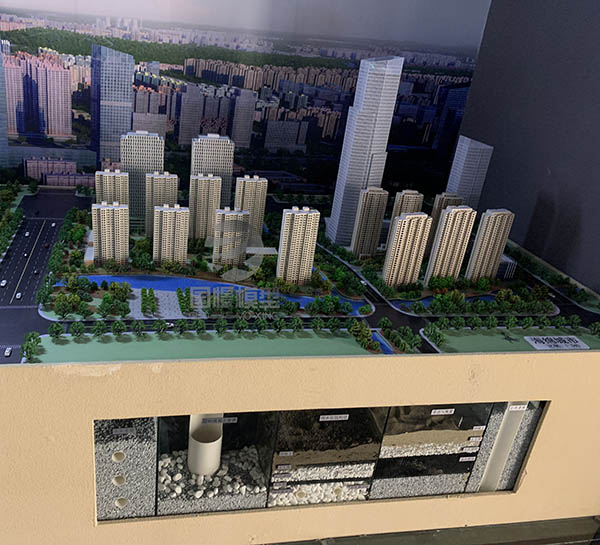 合阳县建筑模型